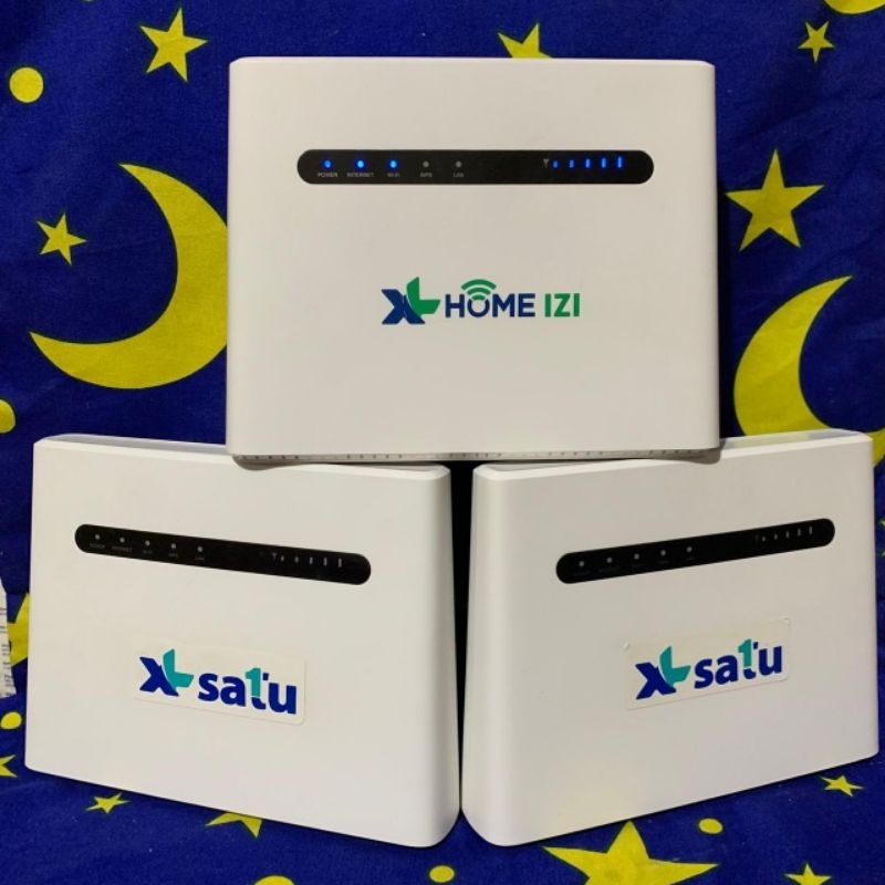 HKM-B001 HKM-N401 Wifi 4G Router Unlock Alloprator 4G LTE Band 1'3'8'40 XLSatu [Unit & Adaptor]