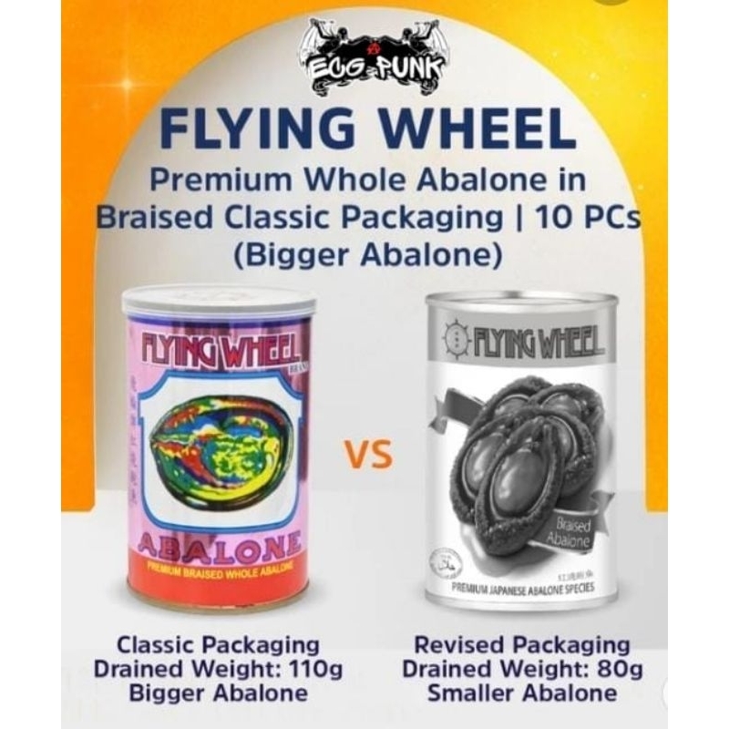 

BABY ABALONE FLYING WHEEL SINGAPORE 425gr
