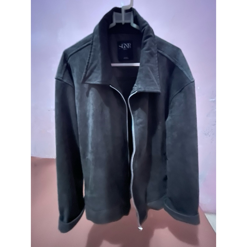 Suede Jacket Starboy Limited Long Sleeve - Second