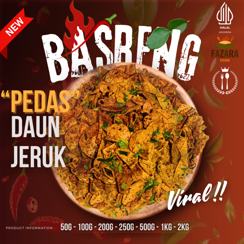 

Basreng Bakso Goreng Pedas Daun Jeruk Original