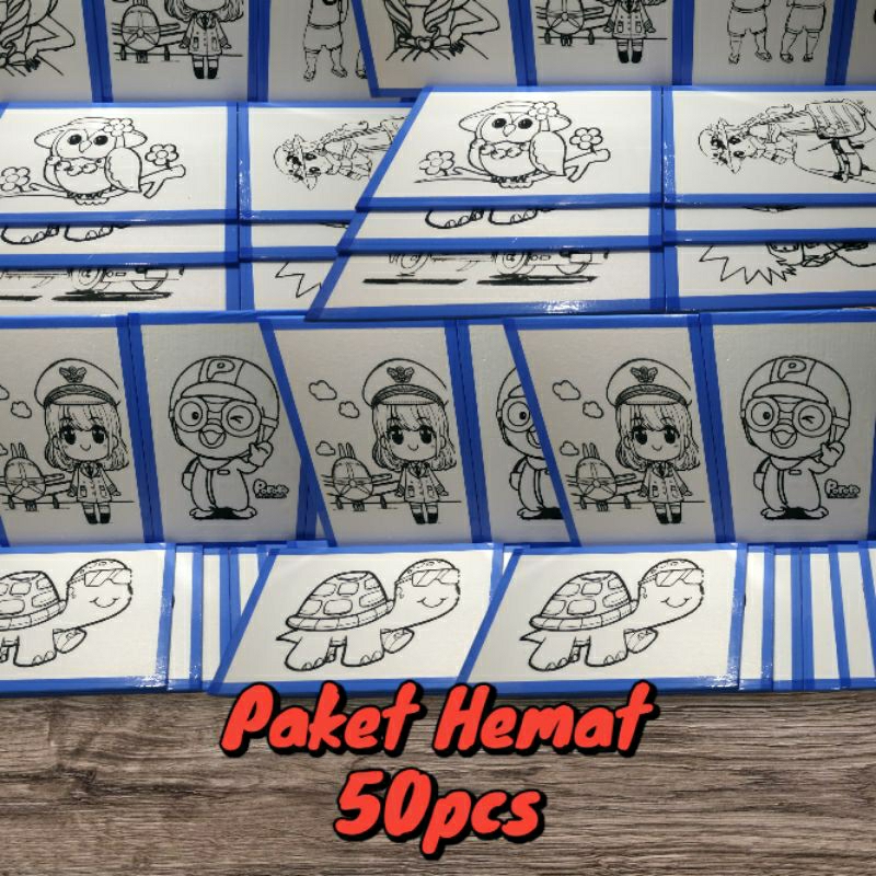 

Styrofoam Lukis Paket 50pcs ukuran 33x50x1cm