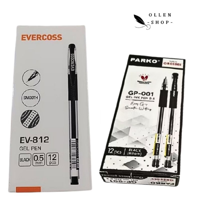 

PULPEN GEL GP-001 -002 GREEBEL/EVERCROSS EV-812