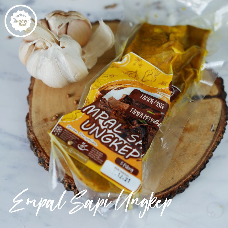 

EMPAL SAPI UNGKEP ORGANIK NON MSG WAHYU BEEF