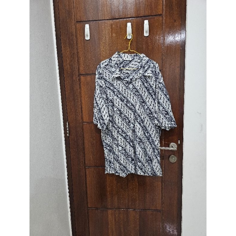 preloved kemeja batik keris pria size 4XL