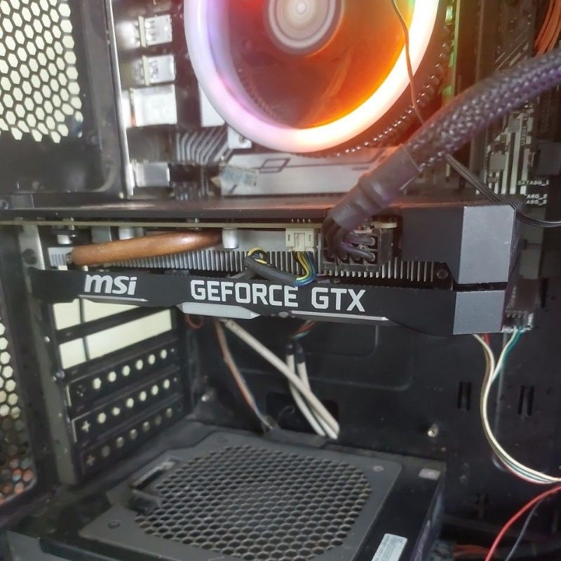 MSI GEFORCE GTX 1660 SUPER + RX570 MSI 8GB