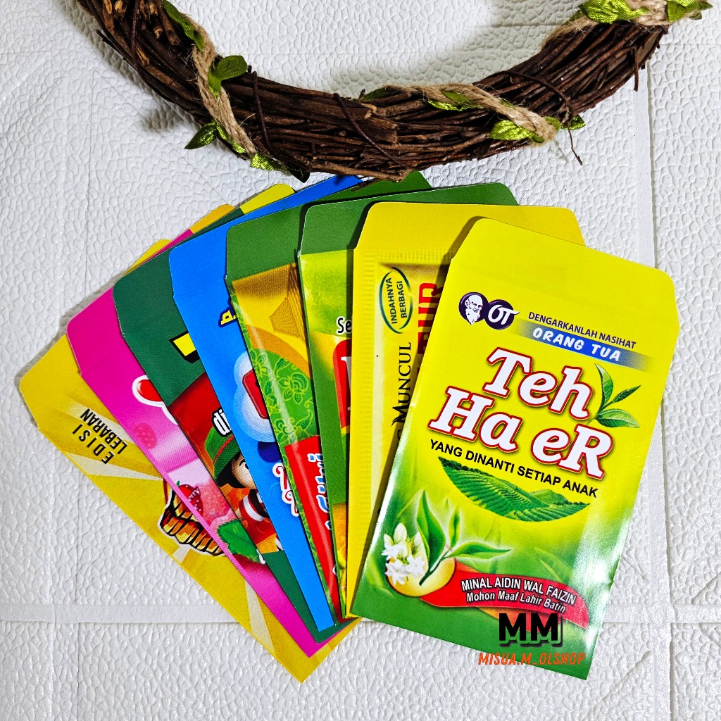 

(10PCS) AMPLOP LEBARAN IDULFITRI MOTIF SNACK SERI A / AMPLOP LEBARAN MURAH LUCU UNIK