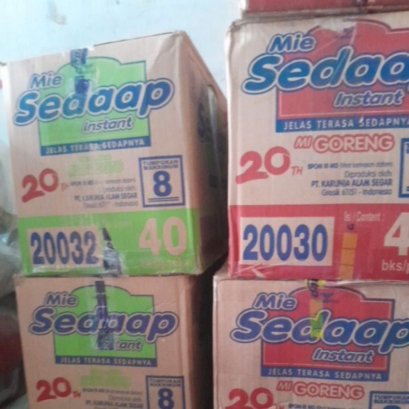

SEDAP MI ISI 1 KARTON 40PCS
