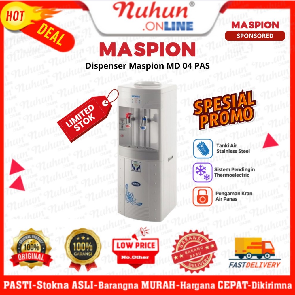 Maspion Dispenser Galon Atas MD 04 Pas