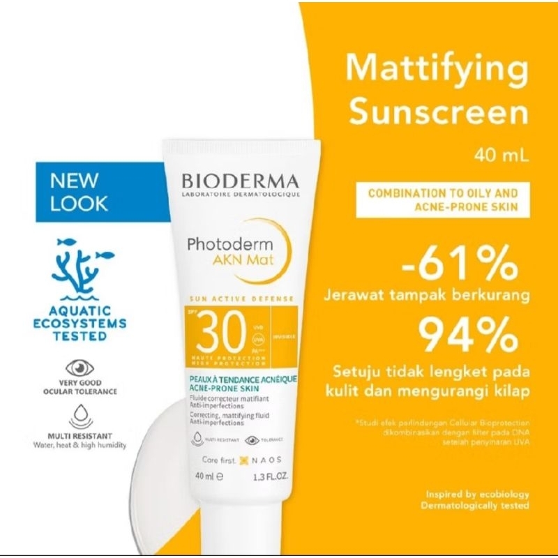 BIODERMA PHOTODERM AKN MAT SPF 30 40 ML