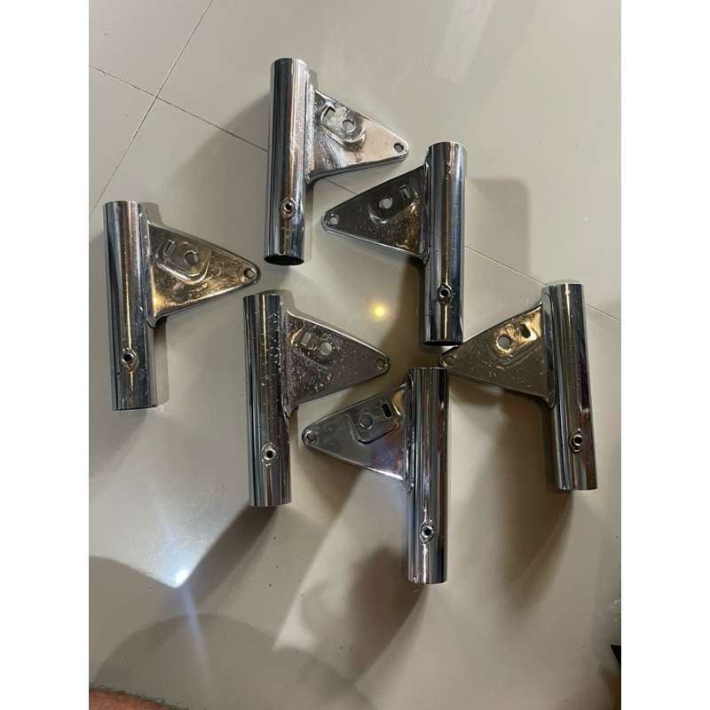 breket pangkon lampu depan gl 100 original copotan