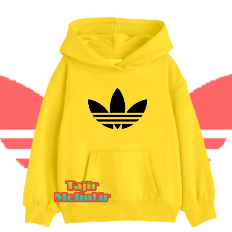 Sweater hoodie anak logo Adidas