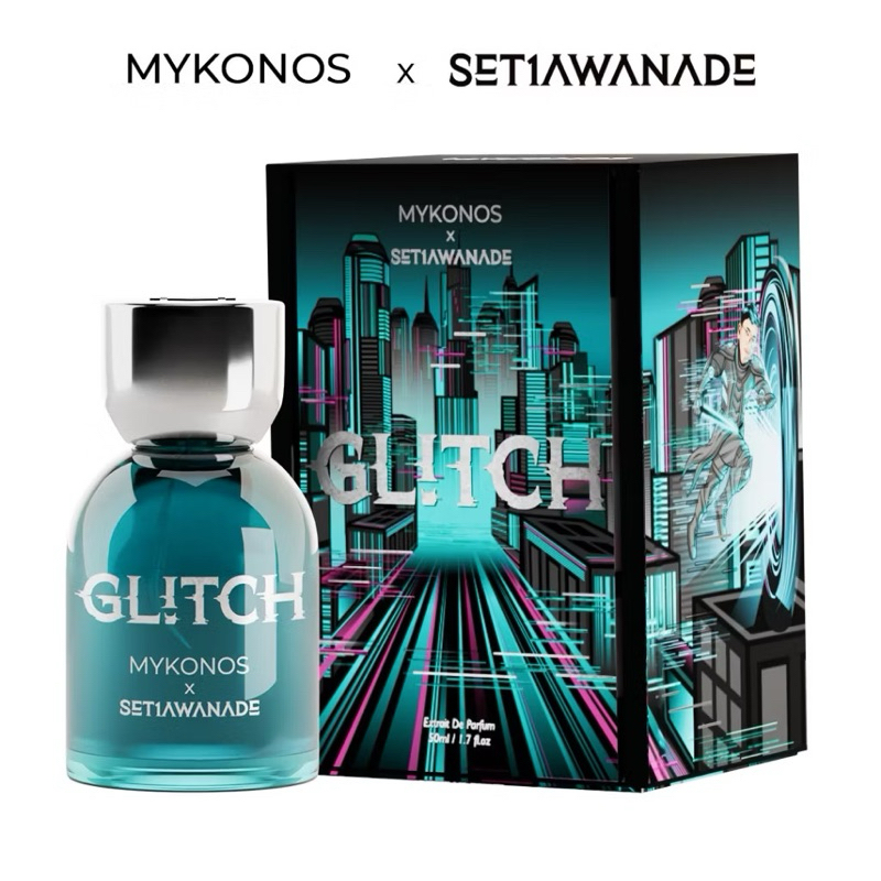 Mykonos x Setiawan Ade Glitch 50 Ml Extrait De Parfum BNIB Resmi Original Segel