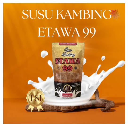 

SUSU KAMBING ETAGOAT ORIGINAL @250gram - OBAT SEGALA MACAM PENYAKIT