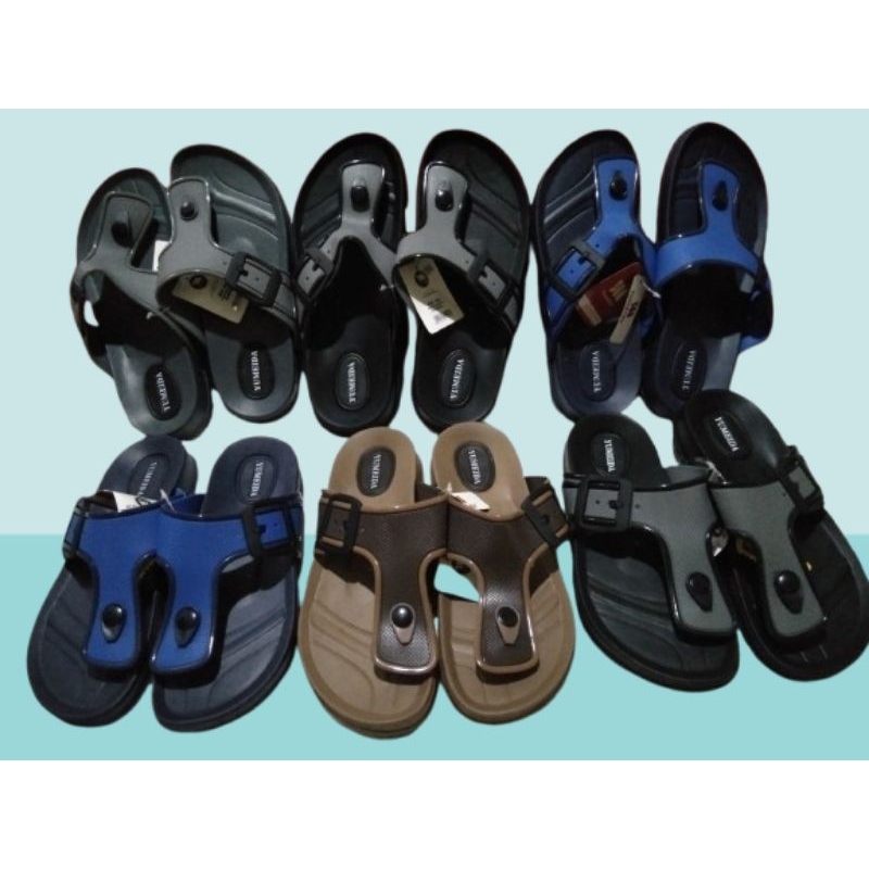 sandal pria/sandal dewasa/sandal elegan/sandal nyaman/sandal trendy/sandal murah