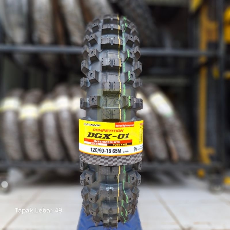 Ban DUNLOP DGX 01 120.90.18 Ring 18 Rear Ban Offroad Motor Cross Enduro Trail Trial Terabas dll
