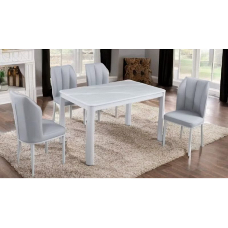 Meja Makan Marmer 4K