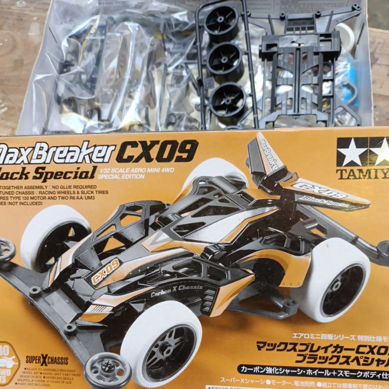 Tamiya OriginalMax Breaker CX09 Black SpacialRAREVINTAGEJADULLAWAS