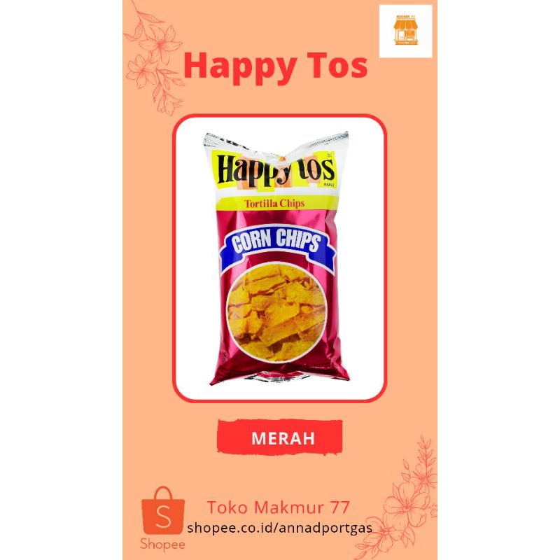 

Happy Tos Merah 140 gram