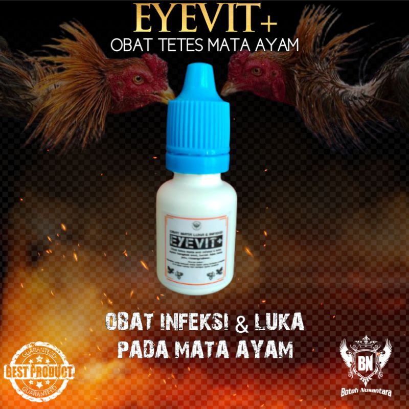 Obat tetes mata ayam rimang berair EYEVIT+