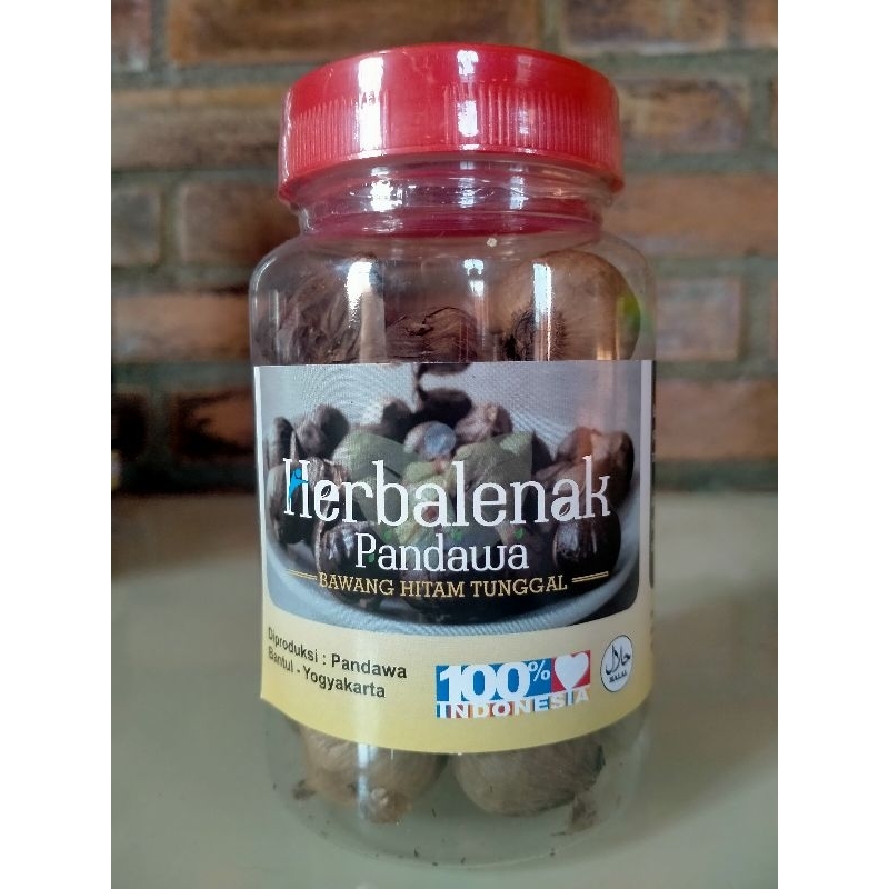 

Herbalenak Pandawa - Blackgarlic - BAWANG HITAM TUNGGAL - 100gram