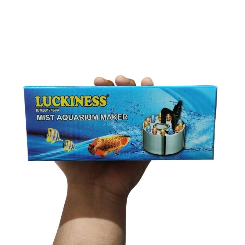 Mist Maker Aquarium Luckiness Mesin Kabut Asap Paludarium Terrarium Aquascape