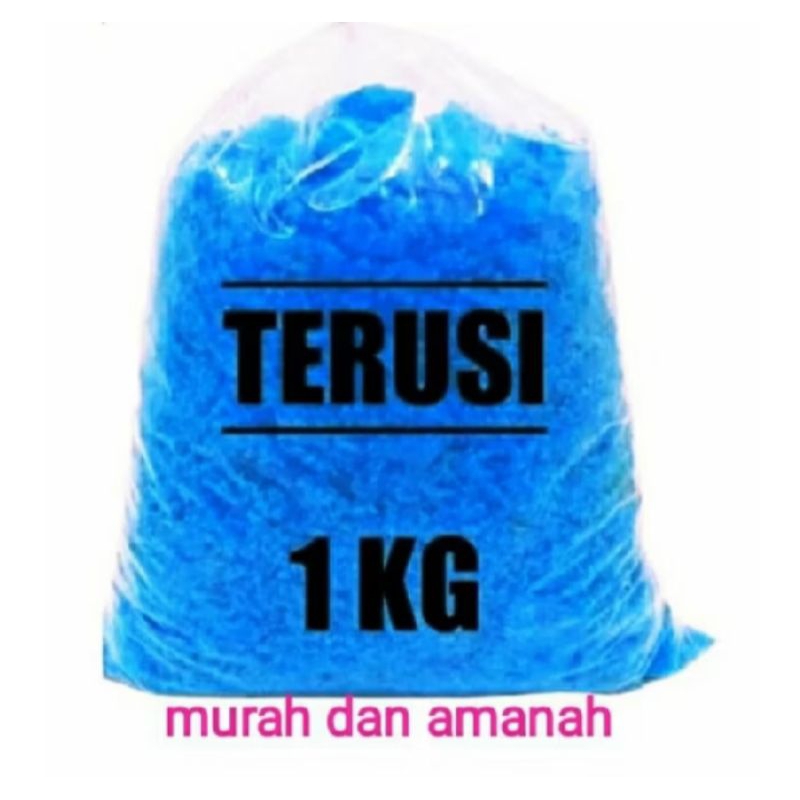 TRUSI 1kg pembiru air kolam renang/ pemberaih lumut/ pembersih kolam dan pembiru air kolam