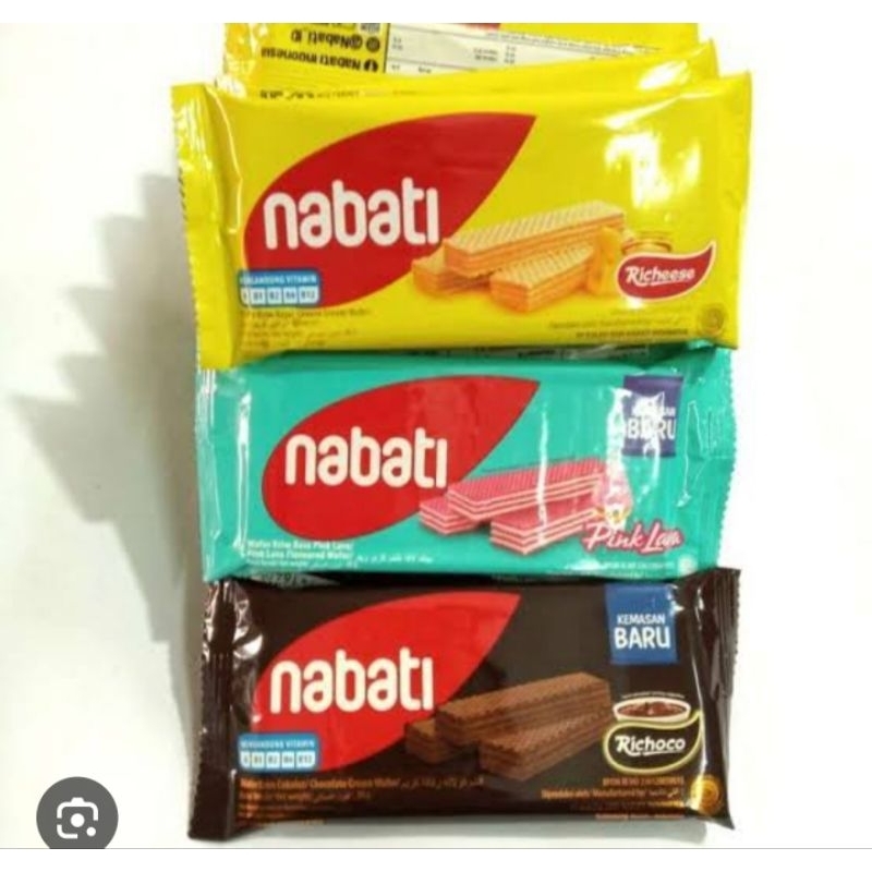 

Nabati Wafer renceng ( 1 pak isi 10 )