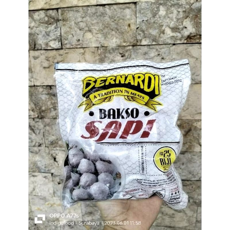 

Bakso sapi isi 25 340gr by Bernardi
