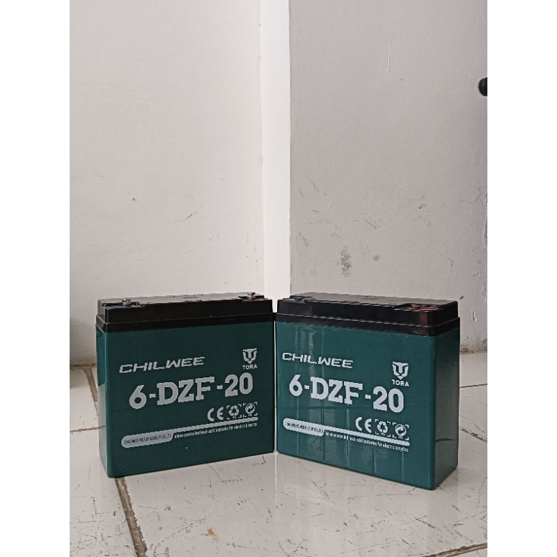 Baterai Sepeda Listrik Chilwee 6-dzf-20