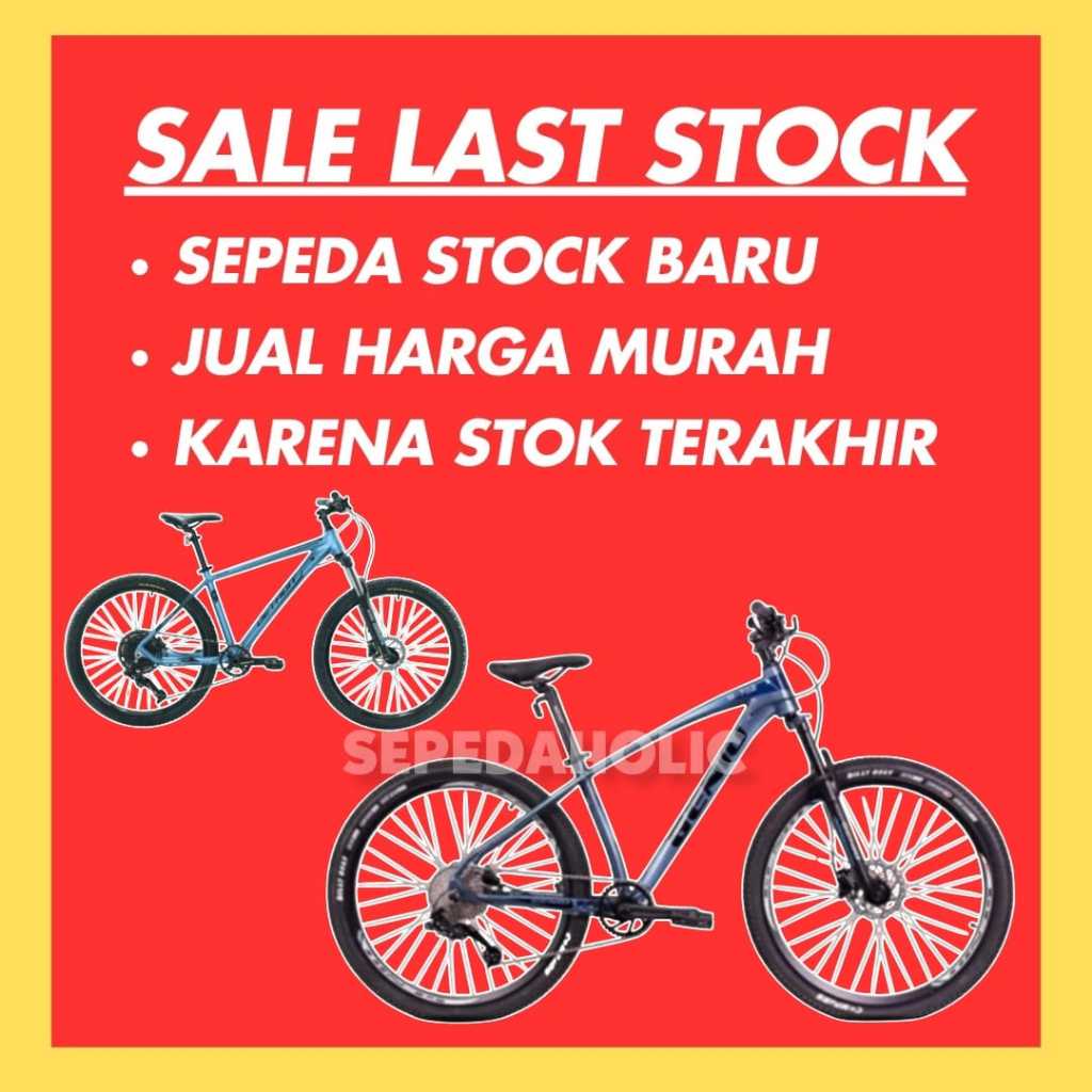 [ SALE CUCI GUDANG ] Sepeda Gunung MTB UNITED GENIO Ukuran 27.5 Inch Dewasa