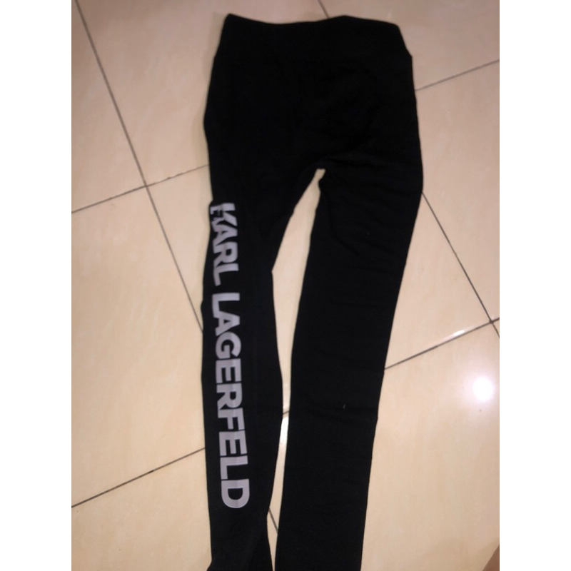 legging pants karl lagerfeld* celana panjang KL preloved pl