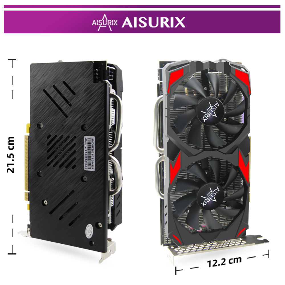 AISURIX RX 580 8GB GDDR5