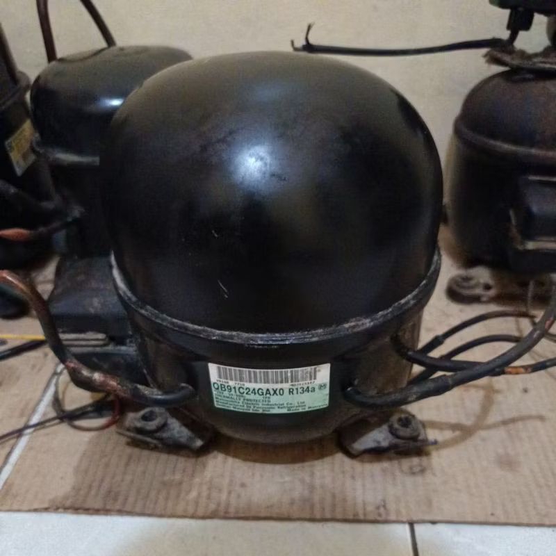 KOMPRESOR 1/4 PK ORIGINAL PANASONIC, AQUA, HITACHI ,  KULTHORN, GMCC / SHARP, TOSHIBA BISA UNTUK SEM