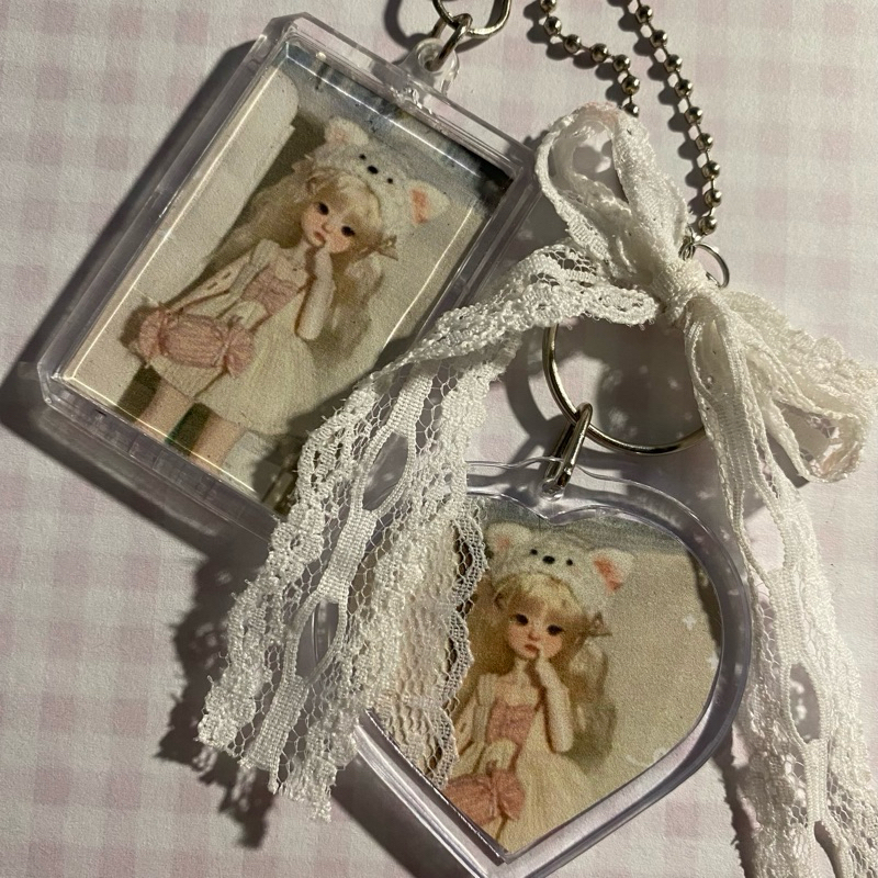decaying dolls series || mixed dark coquette morute aesthetic phonecharms / keychains / bracelet