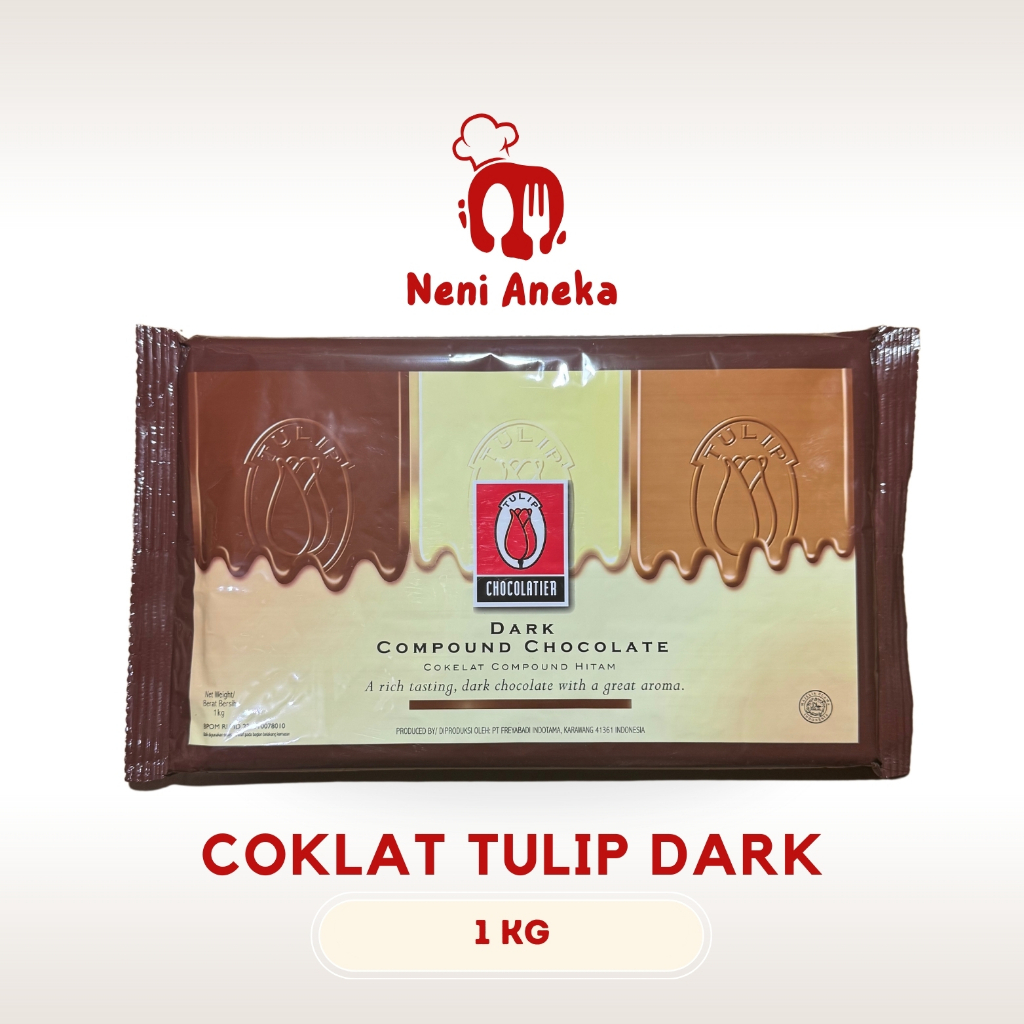 

Tulip Dark Compound Chocolate - 1kg