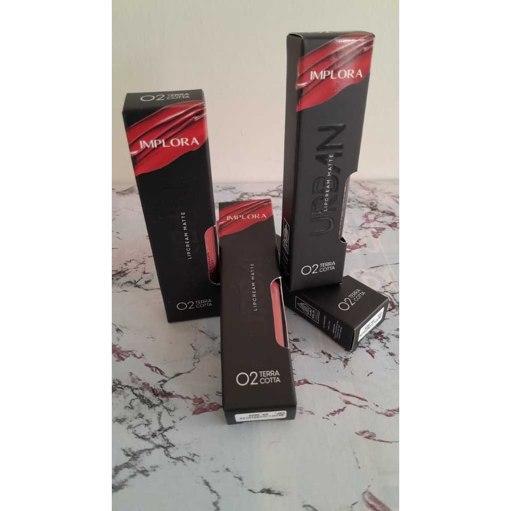 IMPLORA Urban Lip Cream Matte 02 TERRA COTTA