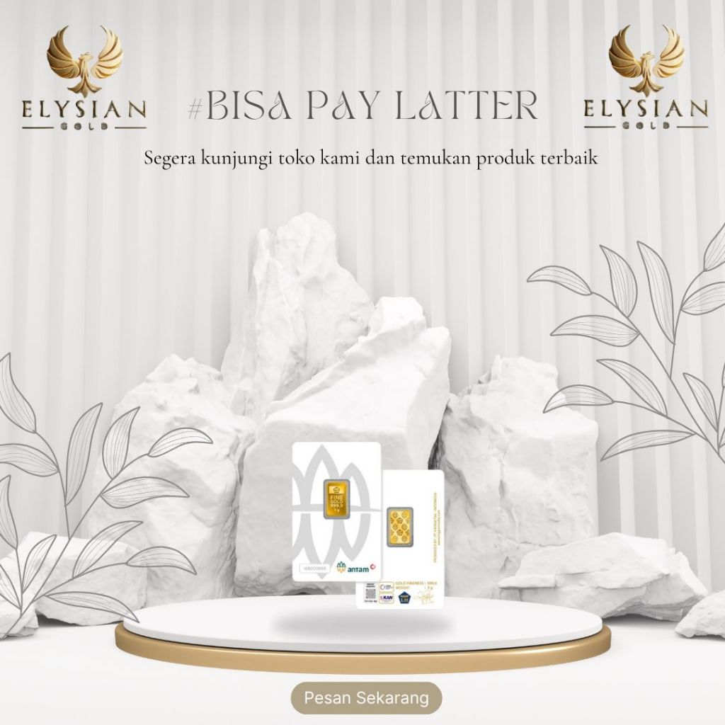 Bisa Pay Latter ELYSIAN PERHIASAN Antam Gift Kids & Baby Boys & Girls 3 Gram