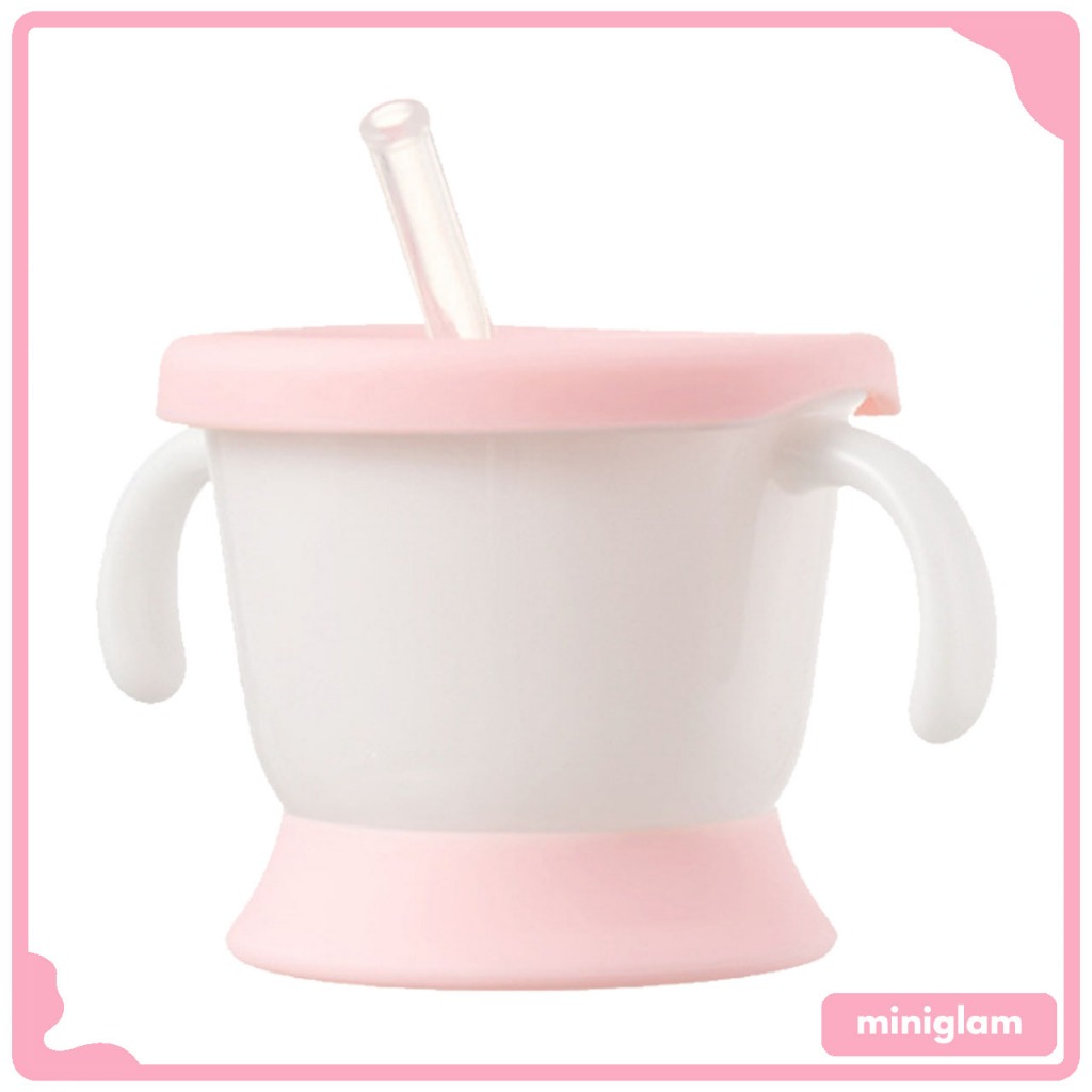 MGLAM - Training Cup Baby Mug Gelas Sedotan Bayi Anti Tumpah & Anti Pecah Cangkir BB041