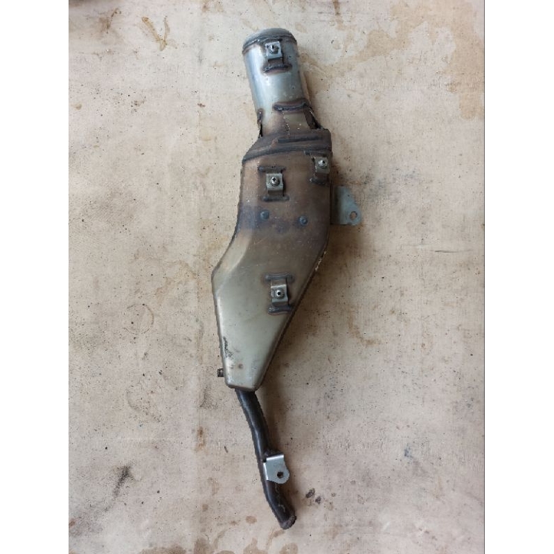 kenalpot KLX 150 L original copotan