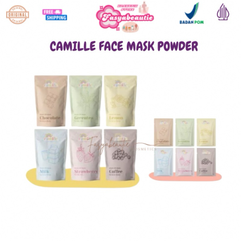(READY STOCK) CAMILLE BEAUTY MASKER CAMILLE BEAUTY MASK YOUR NEEDS  CAMILLE BEAUTY WASH OFF MASK