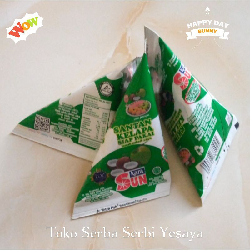 

Sun Kara Santan Kelapa Siap Pakai (1 pcs x 65 ml)