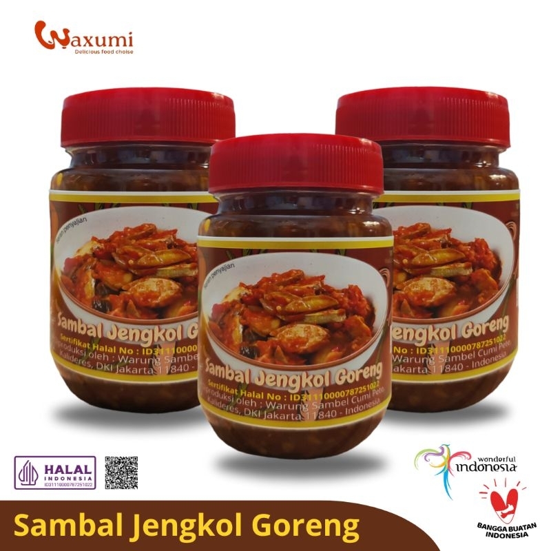 

Waxumi - Paket Bundle Sambal Jengkol Goreng I Bundling Paket Sambel Jengkol Goreng