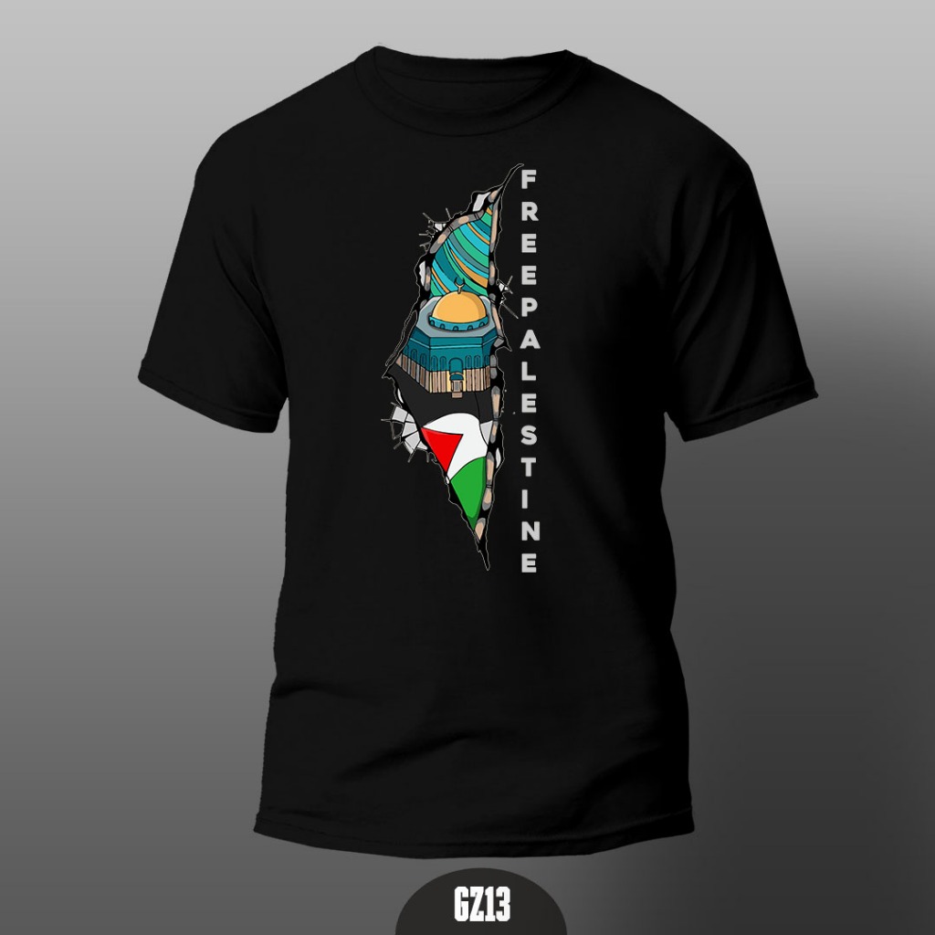 Kaos Save Gaza / Kaos Pria / Kaos Palestina