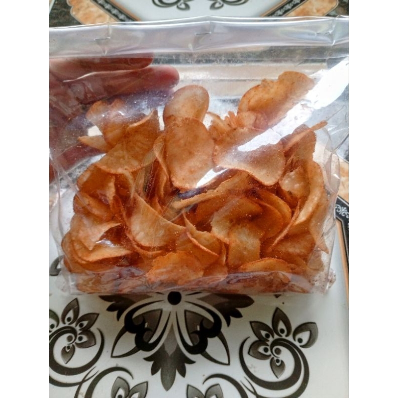 

kripik singkong pedas 250 gram
