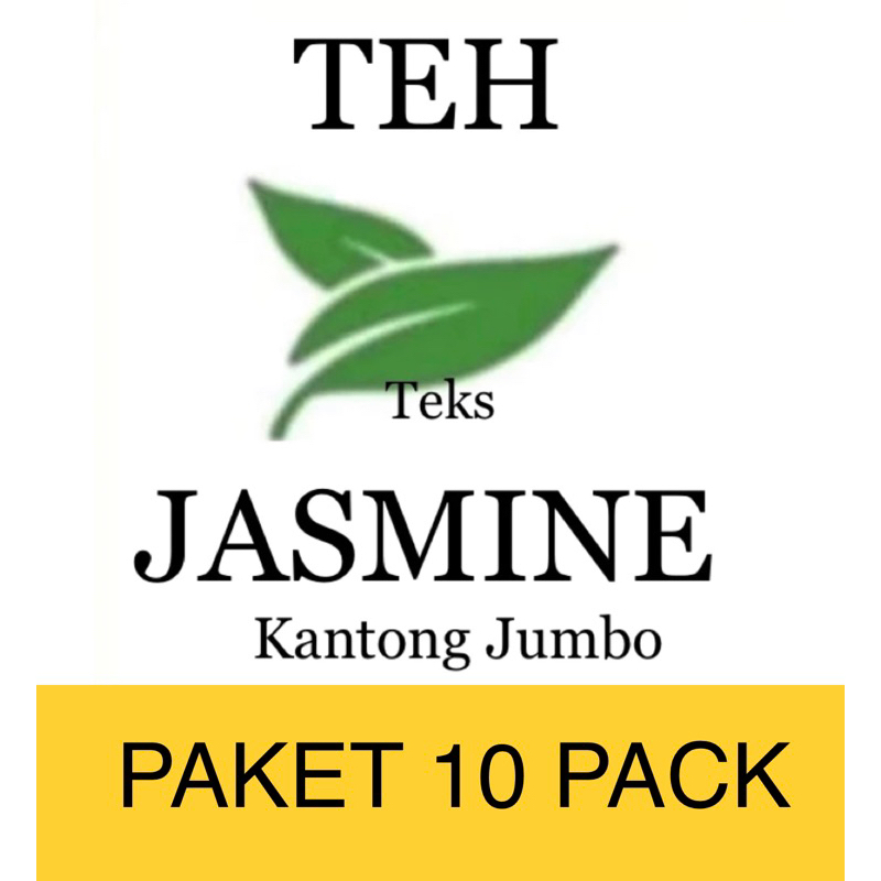 

TEH Jsmine Kantong Jumbo Paket 10 Pack