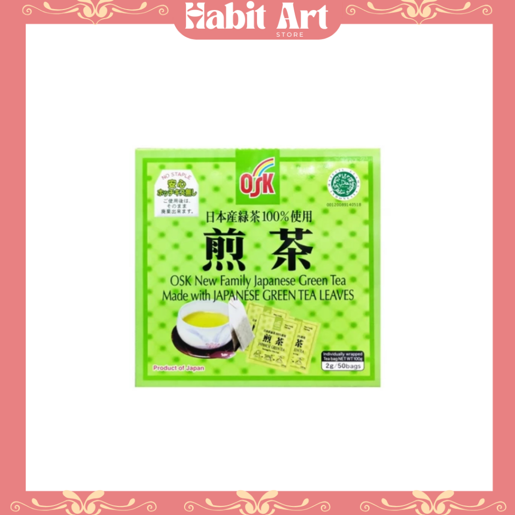 

OSK Japanese Green Tea Teh Hijau Pelangsing 50's