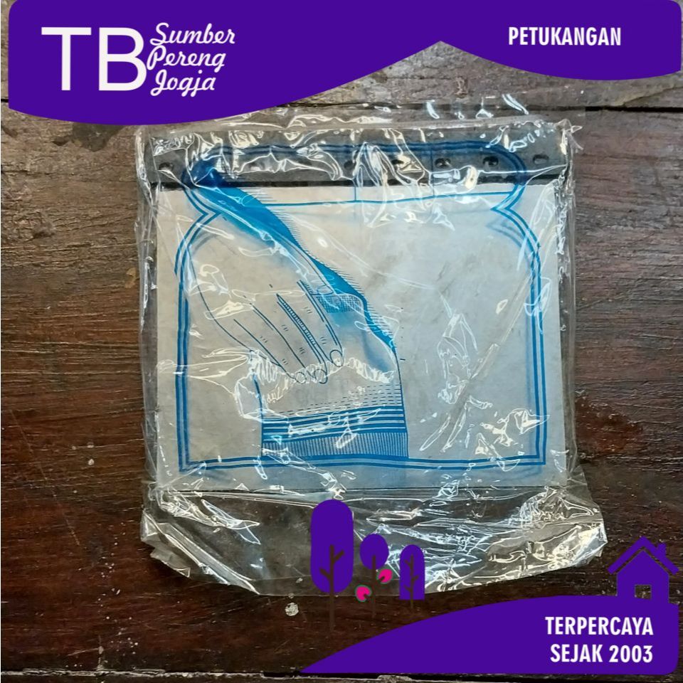 Kape Scrap Plat Seng Lebar Lentur Untuk Dempul
