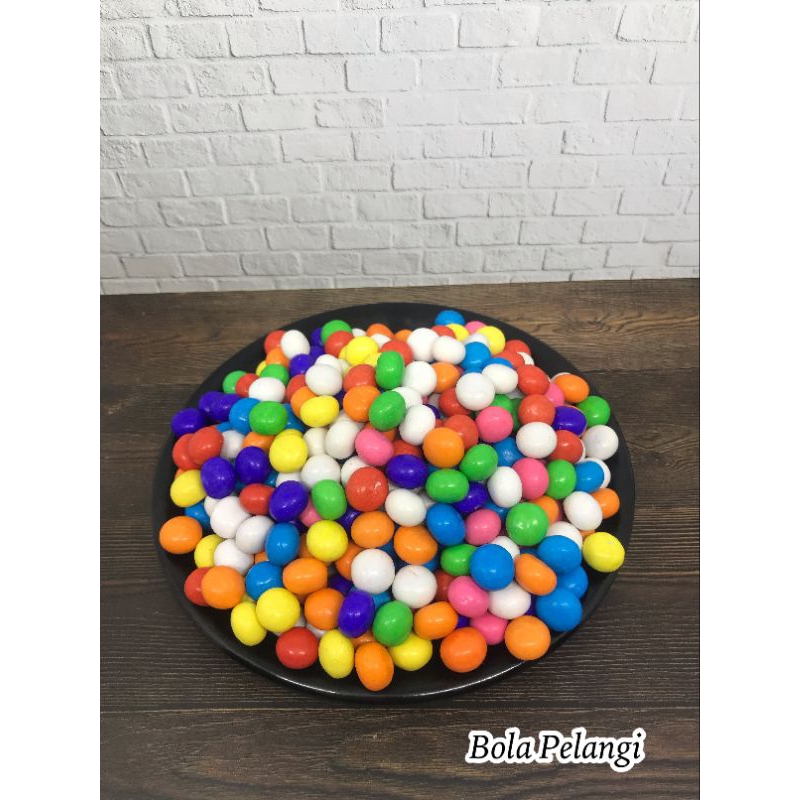 

Bola Pelangi Bola Biscuit Warna Warni