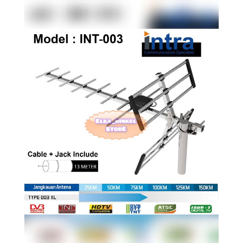 ANTENA TV INTRA INT-003 (ANTENA LUAR)
