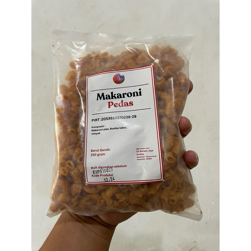 

Kue Raya Makaroni Pedas Homemade Kualitas Premium